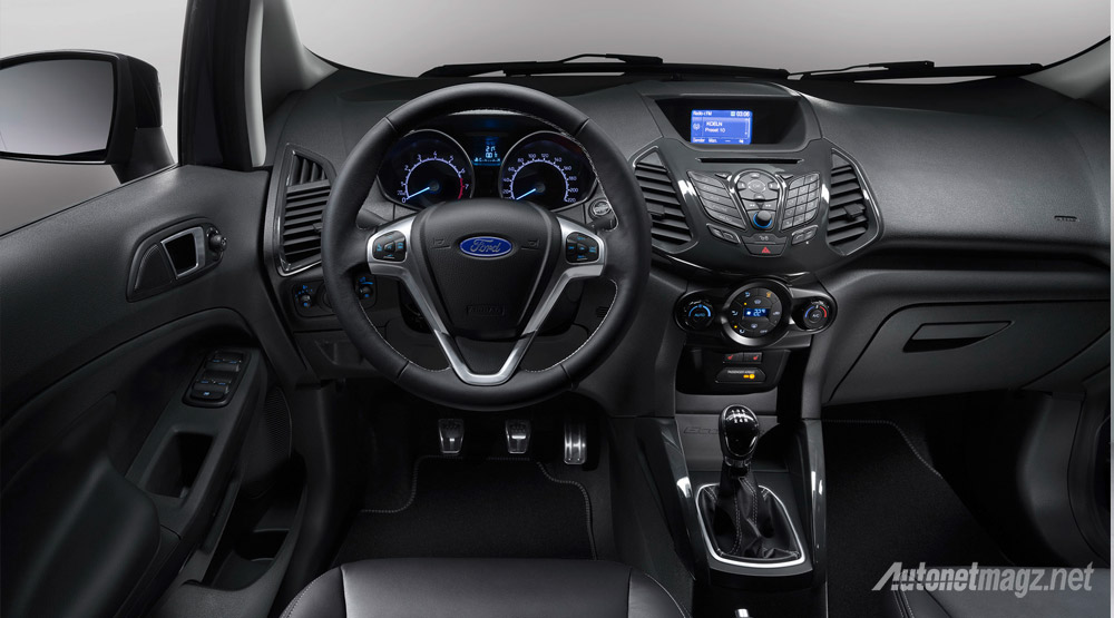 Berita, Interior-Ford-EcoSport-facelift-2016: Ford EcoSport 2016 Kini Tanpa Ban Serep Konde, Yes or No?