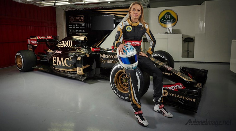 Berita, Mobil-F1-Lotus-2015: Perkenalkan Carmen Jorda, Pembalap Baru Tim F1 Lotus yang Paling Cantik