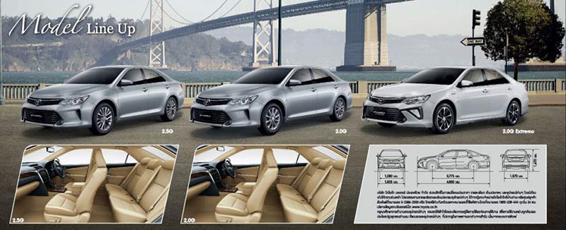 International, New-Toyota-Camry-2015-Front-End-Design: New Toyota Camry Facelift 2015 Meluncur di Thailand