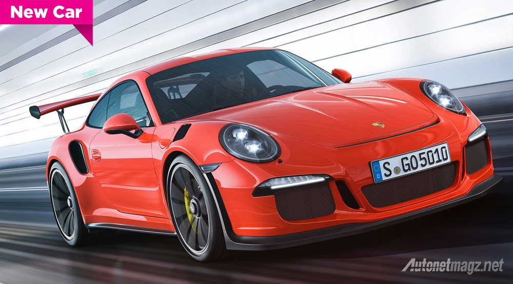 Berita, Porsche-911-GT3-RS: Porsche 911 GT3 RS 2015 Jadi 911 Terkencang di Nürburgring!
