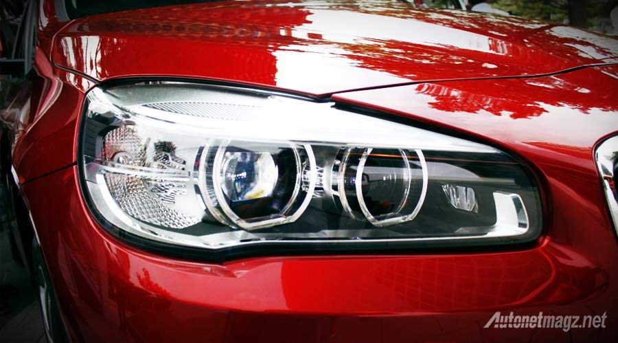 Berita, headlamp-BMW-2-series-active-tourer: First Impression Review BMW 2 Series Active Tourer oleh AutonetMagz