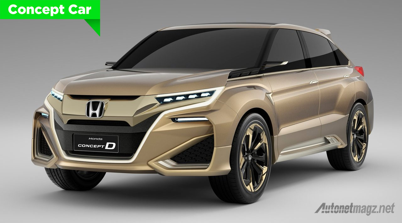 Berita, Honda-Concept-D-Depan: Honda D Concept, Ini Bukanlah Versi SUV dari Honda Mobilio