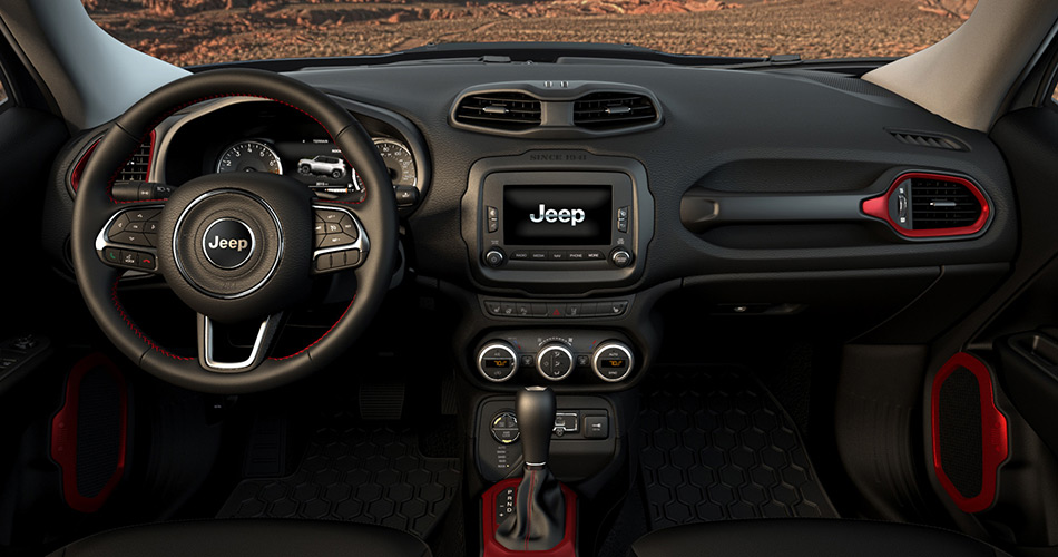 Honda, Jeep Renegade Interior: Ini Dia 10 Mobil Dengan Interior Terbaik di Dunia [Part 1]