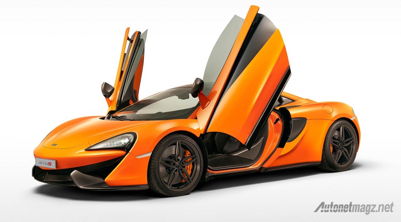 Berita, McLaren-570S-butterfly-Doors-system: McLaren 570S Coupe Sekarang Sudah Dijual Seharga 2,7 Miliar