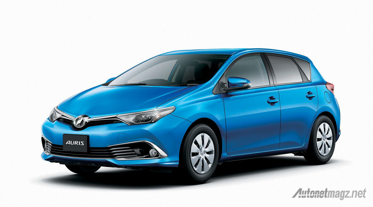 Berita, Toyota-Auris-facelift-Biru: Toyota Auris Facelift Akhirnya Dapat Mesin Turbo dan Paket Fitur Safety