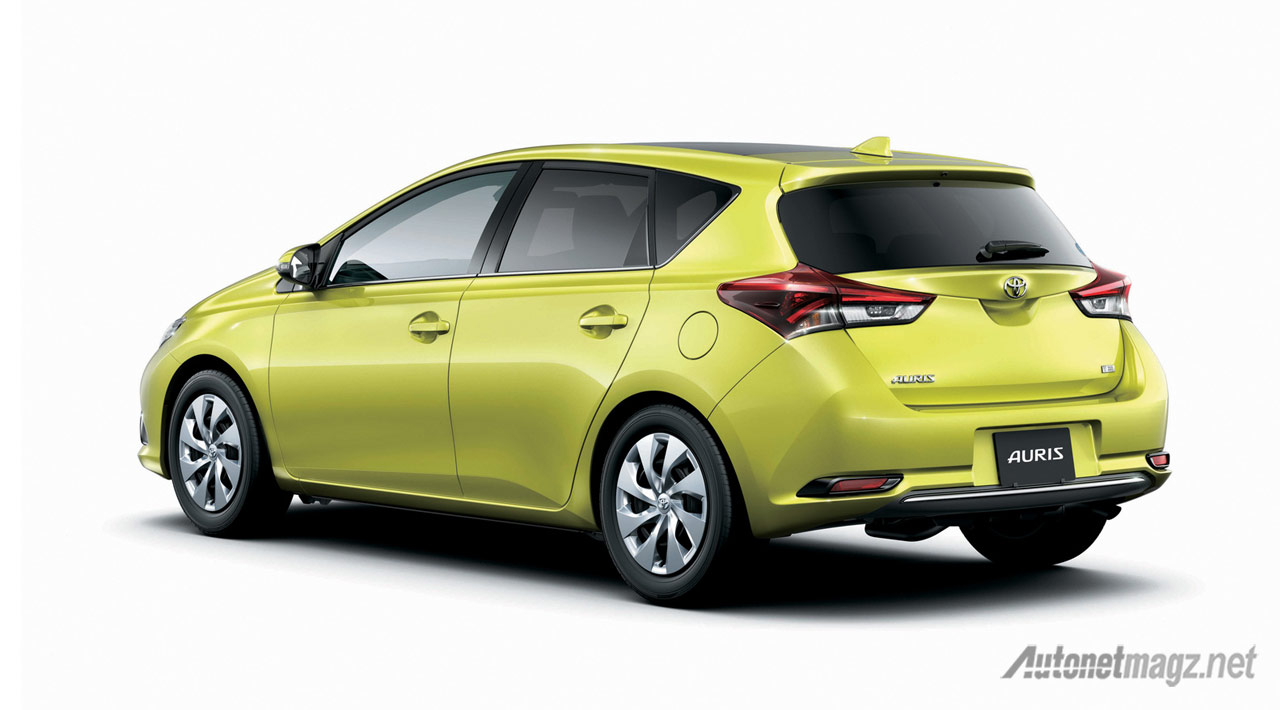 Berita, Toyota-Auris-facelift-Kuning-belakang: Toyota Auris Facelift Akhirnya Dapat Mesin Turbo dan Paket Fitur Safety