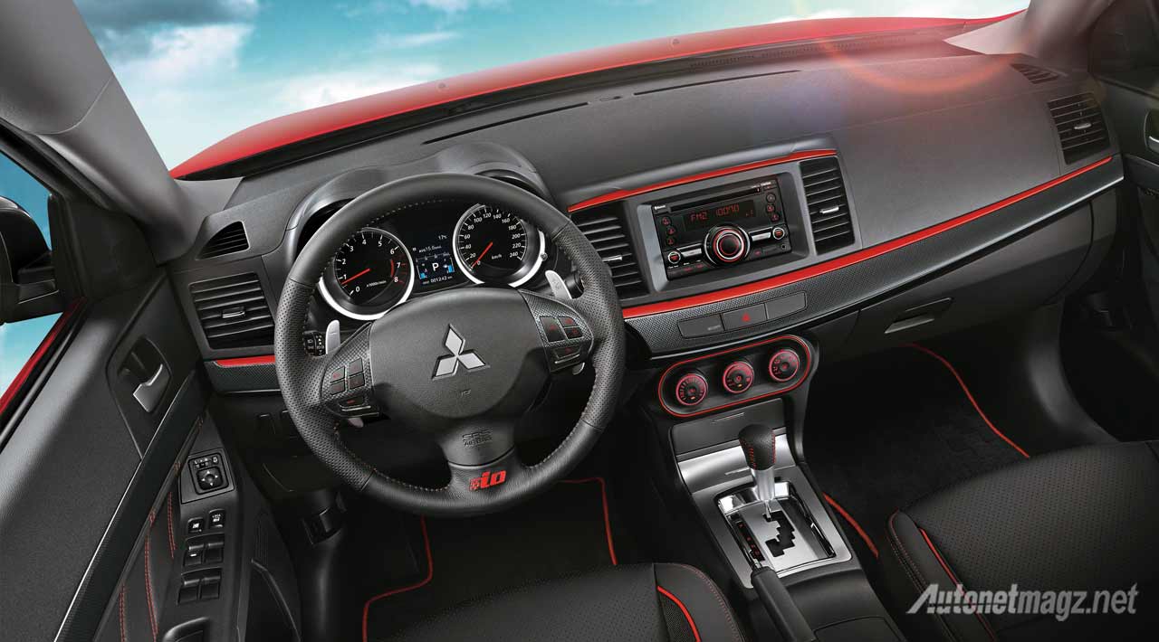 Berita, interior-lancer-io: Ini Dia Mitsubishi Lancer Facelift, Bagaimana Menurutmu?