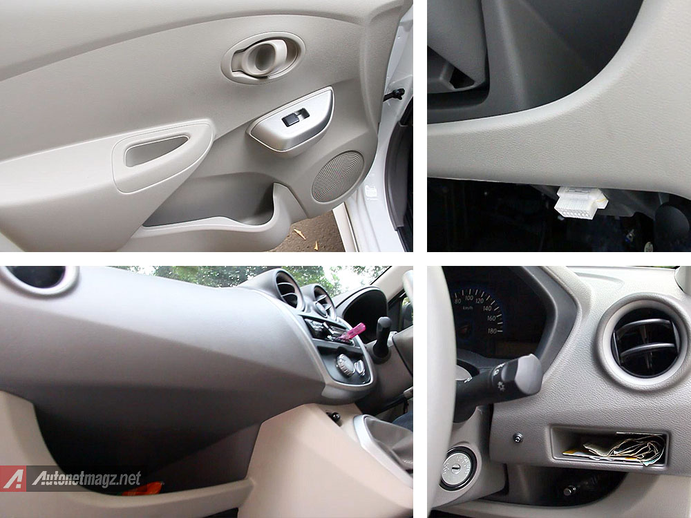 Datsun, Kualitas material interior dan dashboard Datsun GO LCGC: Review Datsun GO Panca Hatchback Indonesia with Video