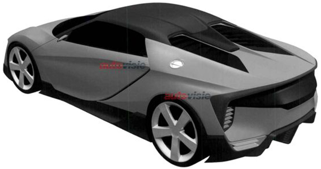 Berita, Honda Concept Sportscar rear quarter: Wujud Mobil Sport Misterius Honda Muncul, Mobil Apakah Ini?