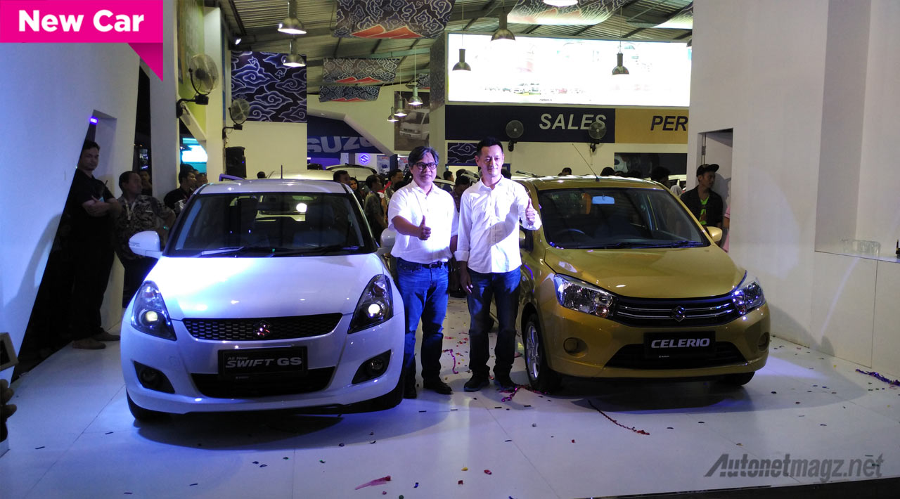 Berita, Launching-Suzuki-Celerio-dan-Swift-GS: Two In a Row, Suzuki Luncurkan 2 Mobil Sekaligus di PRJ Kemayoran