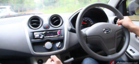 Suspensi Datsun GO Panca tergolong empuk dan halus