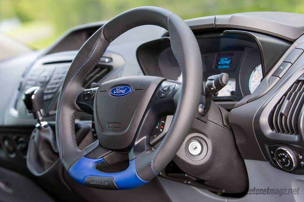 Berita, m-sport-ford-transit-special-edition-dashboard: MPV Racing? Simak Garapan M-Sport Ford Transit Bergaya Rally