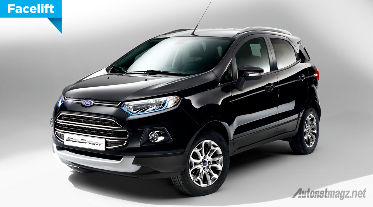 Berita, ford-ecosport-facelift-black: Ford EcoSport Facelift Diubah Lagi, Fokus Pada Peningkatan Kualitas Peredaman