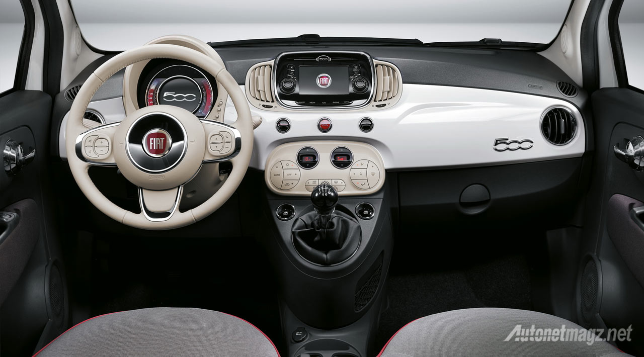 Berita, interior-fiat-500: Fiat New 500 Facelift Diklaim Punya Hingga 1.800 Perubahan Dibanding Versi Lamanya