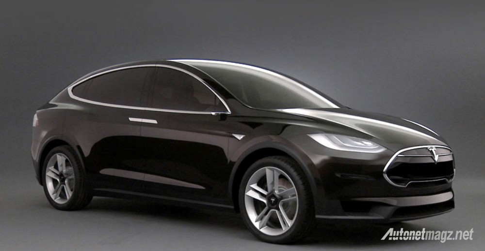 Berita, konsep-tesla-model-x-depan-front: Tesla Model X Siap Menjadi Pundi-Pundi Uang Tesla Akhir Tahun 2015