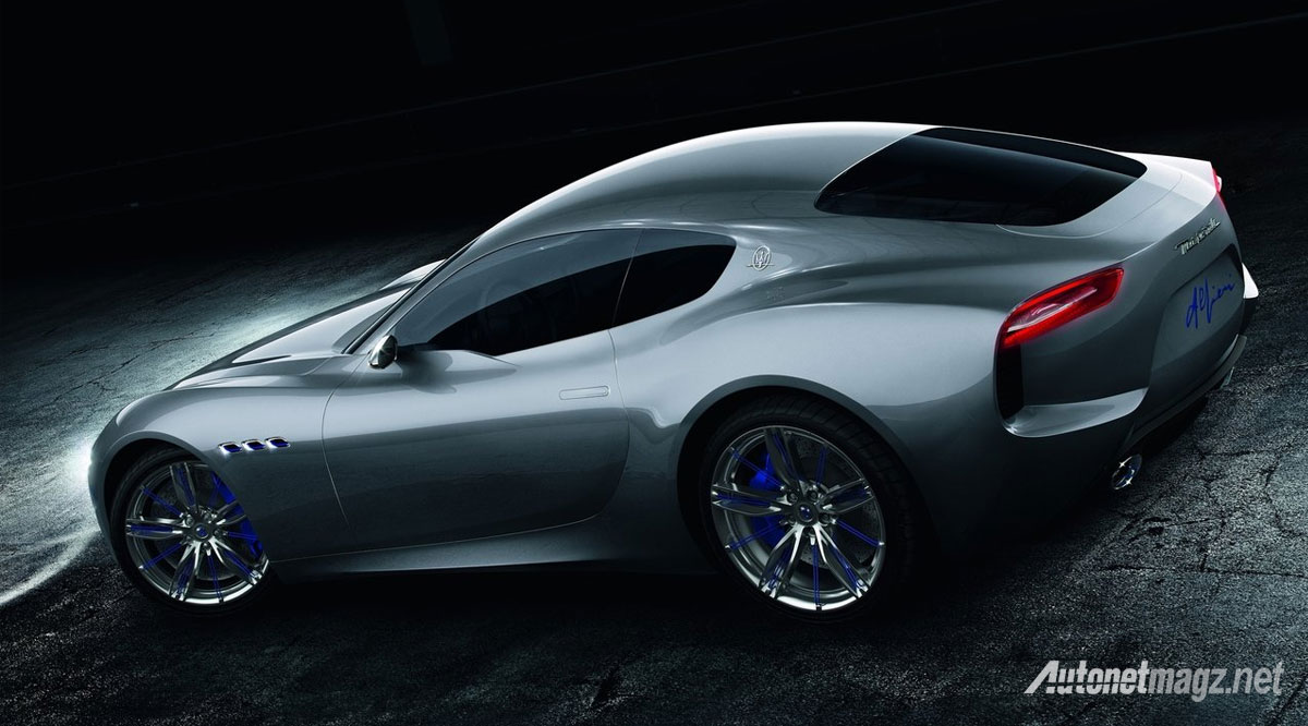 Berita, maserati-alfieri-rear: CEO Fiat Chrysler Automobiles : Maserati Akan Naik Kelas, Setara dengan Ferrari