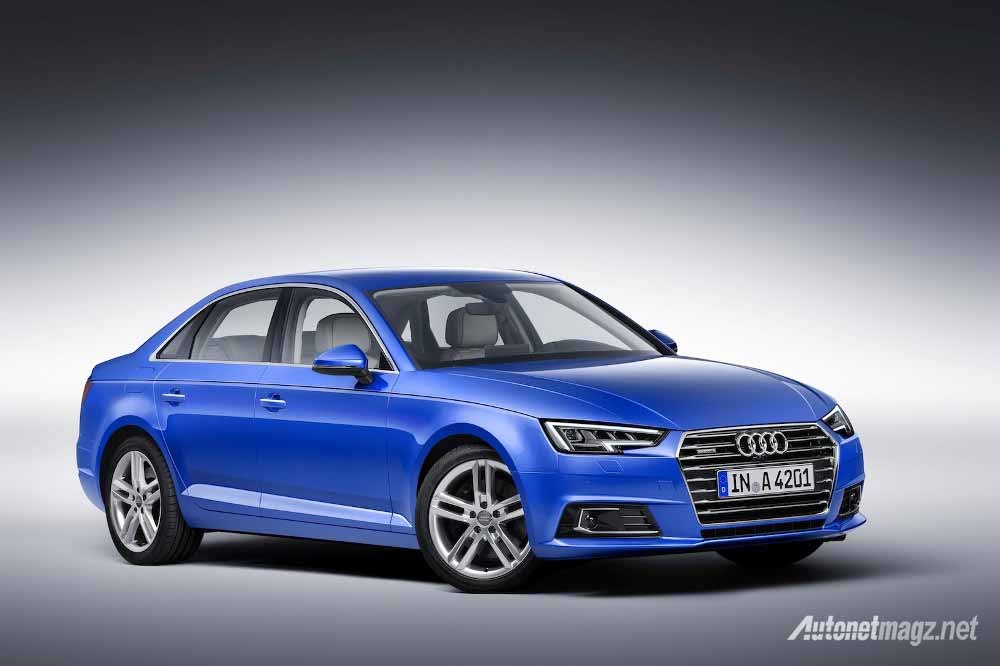 Audi, new-audi-a4-2015-front: Audi A4 2015 Semakin Matang Dari Segi Teknologi Dan Efisiensi