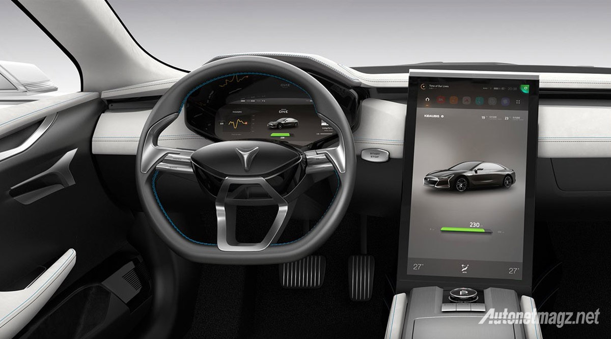 Berita, youxia-x-sedan-interior: Ini Namanya Youxia X Sedan, Tesla KW Super dari Negeri Panda