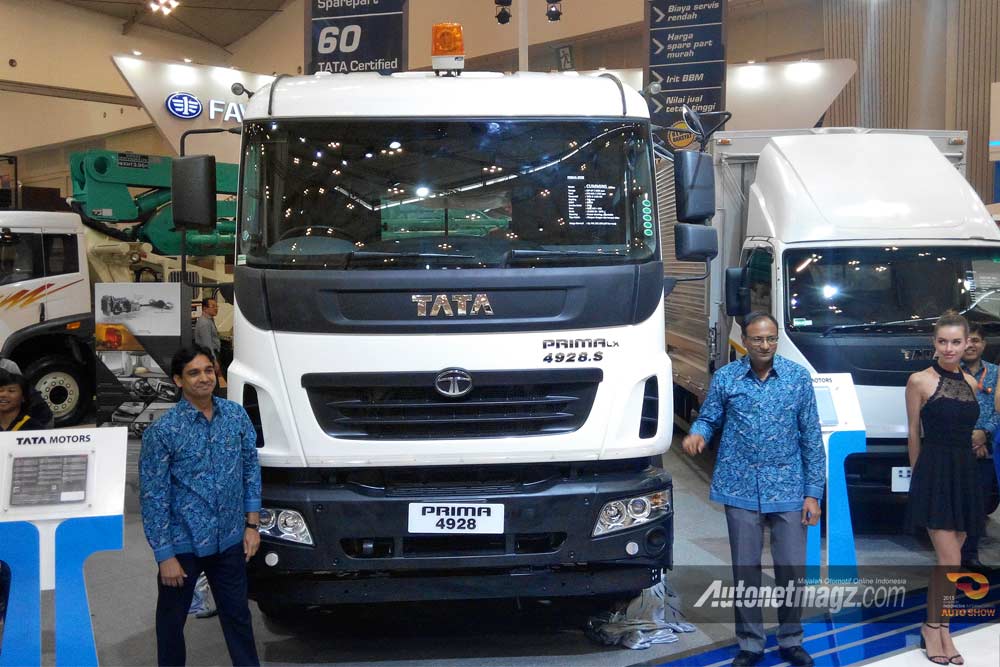 GIIAS 2015, Truk besar TATA Prima 4928: The World Smart Truck, Tata Prima 4928 Resmi Diluncurkan di GIIAS 2015