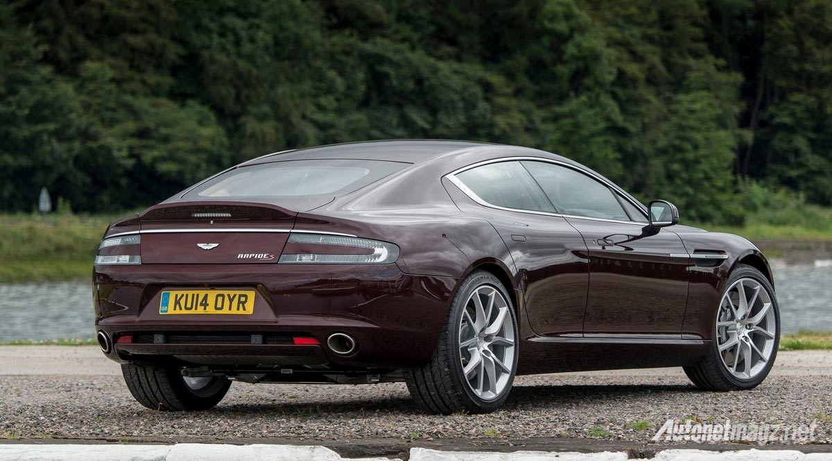 Aston Martin, aston-martin-rapide-s-belakang: CEO Aston Martin : Ludricous Mode Tesla Itu Konyol