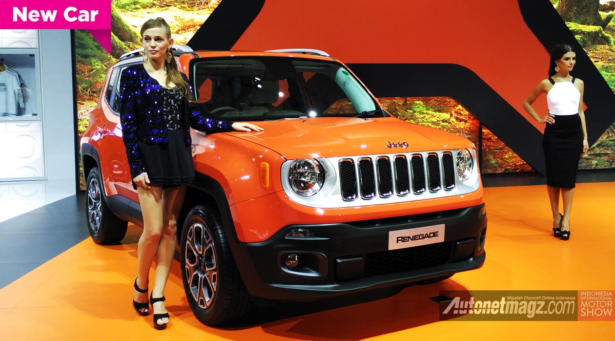 Berita, jeep-renegade-iims-2015: Jeep Renegade, Small SUV Jeep Kini Resmi Dijual Garansindo di IIMS 2015
