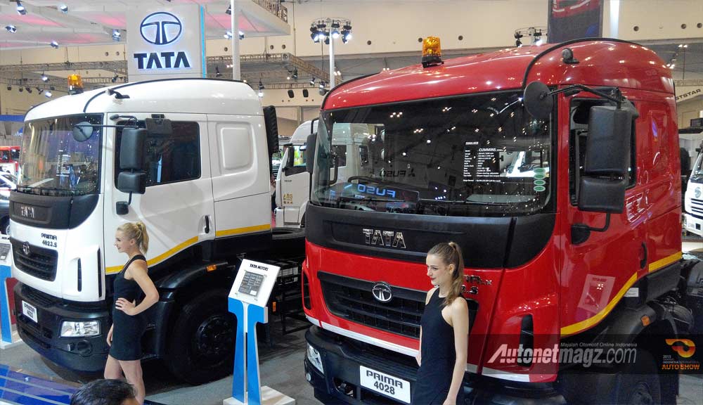 GIIAS 2015, line up model Tata Motors Indonesia truk: The World Smart Truck, Tata Prima 4928 Resmi Diluncurkan di GIIAS 2015