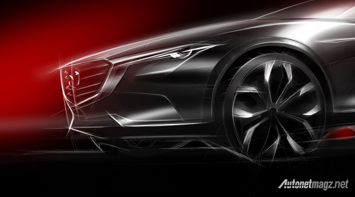 Berita, mazda-koeru-front-end: Teaser Mazda Koeru Concept Beredar, Inikah Calon Mazda CX-4?
