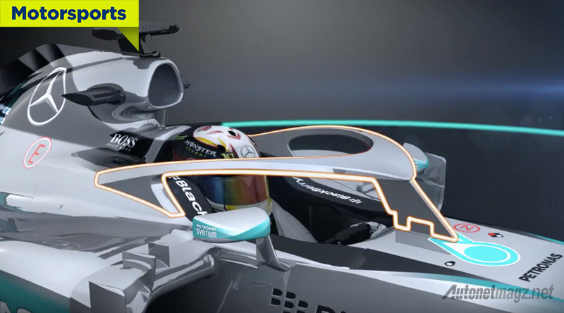 Berita, mercedes-benz-halo-style-cockpit: Tingkatkan Safety, Mercedes Benz Tawarkan Konsep Kokpit Halo-Style Untuk Melindungi Pembalap