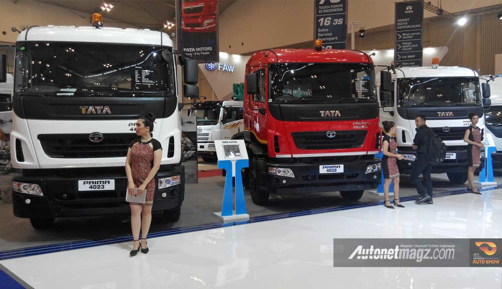 GIIAS 2015, truk besar Tata Prima: The World Smart Truck, Tata Prima 4928 Resmi Diluncurkan di GIIAS 2015