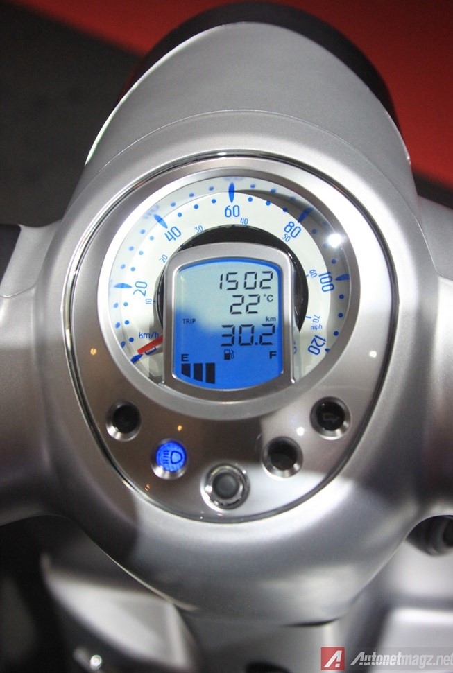 Motor Baru, Peugeot_Django_speedometer: First Impression Review Dan Test Drive Peugeot Django Dari IIMS 2015 with Video