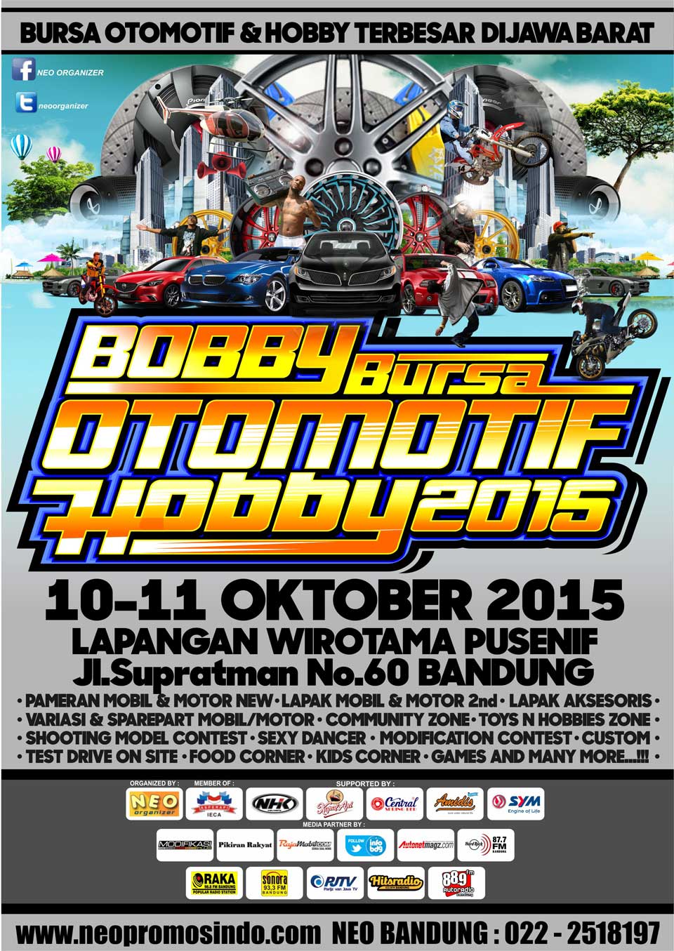 Berita, Tumplek Blek Bandung BOBBY Bursa Otomotif Hobby: Bursa Otomotif dan Hobby BOBBY 2015 Siap Digelar Bulan Depan di Bandung !