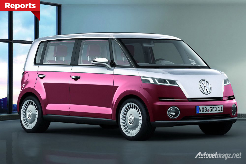 International, VW-Bulli-Microvan-depan: Volkswagen Akhirnya Memperbaharui Microbus Camper Concept, Diwacanakan Segera Diproduksi