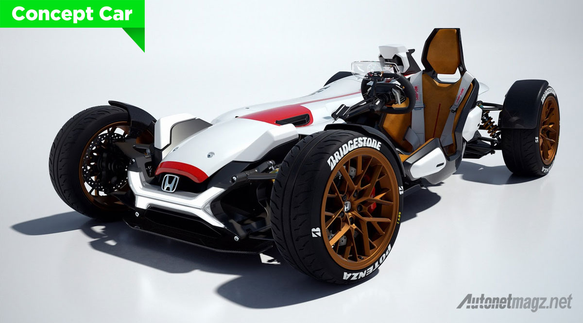Berita, honda-project-24: Ini Dia Mobil Konsep Honda Project 2&4, Rasio Berat dan Tenaganya Setara Bugatti Veyron!