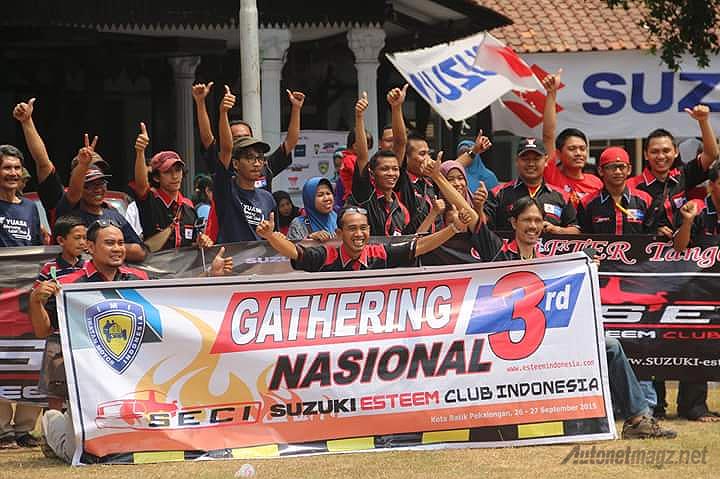 Nasional, SECI Gathering Nasional 4 Pekalongan Suzuki Esteem Club Indonesia: Suzuki Esteem Club Indonesia Rayakan Ultah ke-4 Sekaligus Gathering Nasional di Pekalongan