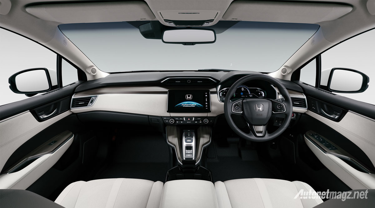 Berita, honda clarity fuel cell interior: Mari Simak Honda Clarity Fuel Cell, Rival Toyota Mirai Yang Bisa Menjadi Gardu Listrik Berjalan!