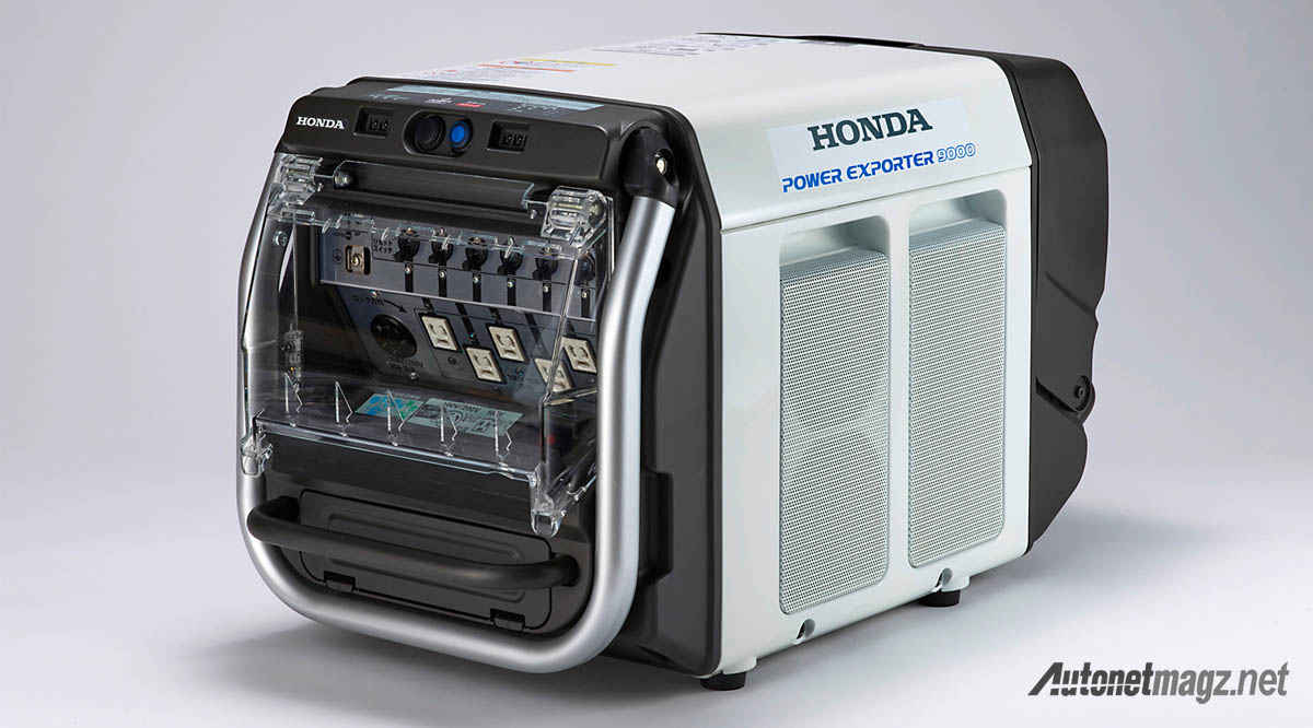 Berita, honda power exporter 9000: Mari Simak Honda Clarity Fuel Cell, Rival Toyota Mirai Yang Bisa Menjadi Gardu Listrik Berjalan!