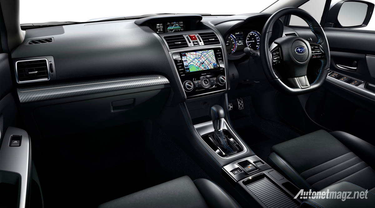 Berita, interior subaru levorg: Subaru Levorg Siap Masuki Pasar Asean, Andalkan Mesin Boxer 1.600 cc 4 Silinder Turbo