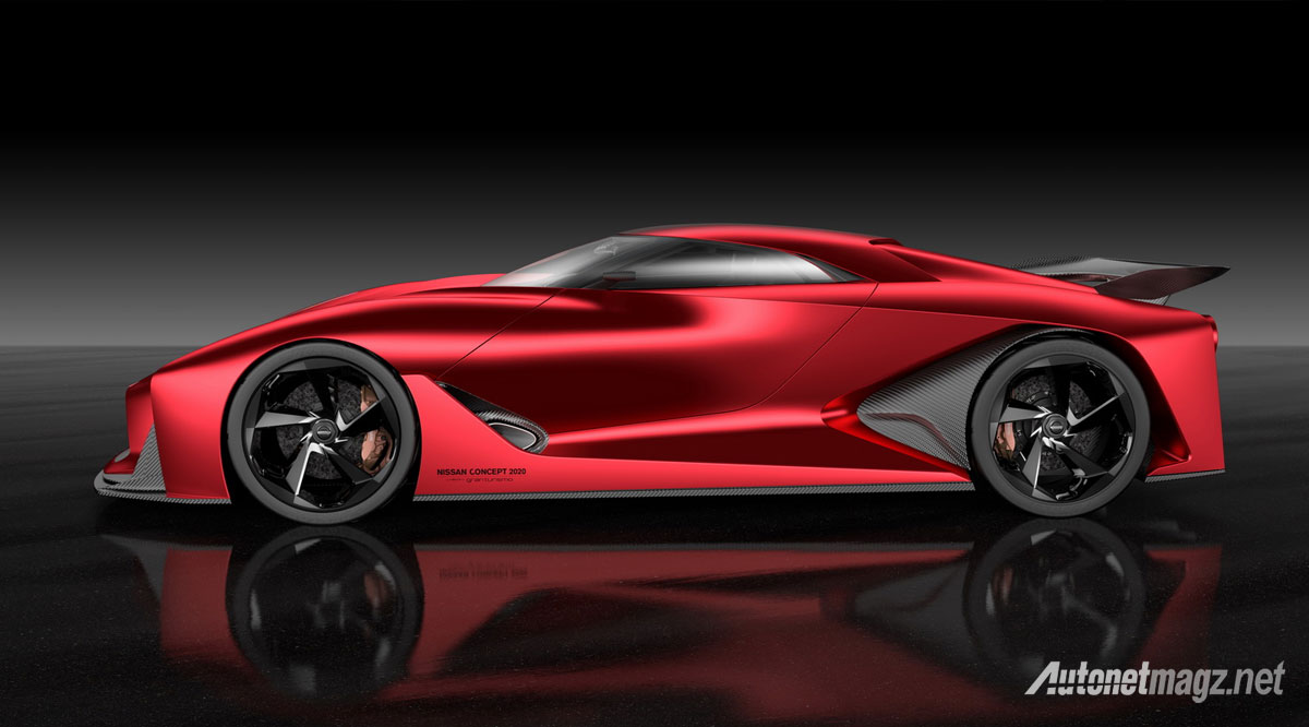 Berita, nissan-2020-vision-gran-turismo-red-side: Nissan 2020 Vision Gran Turismo Concept Terima Update Untuk Tokyo Motor Show 2015
