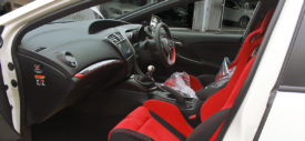 Bagasi kabin jok belakang Civic Type R