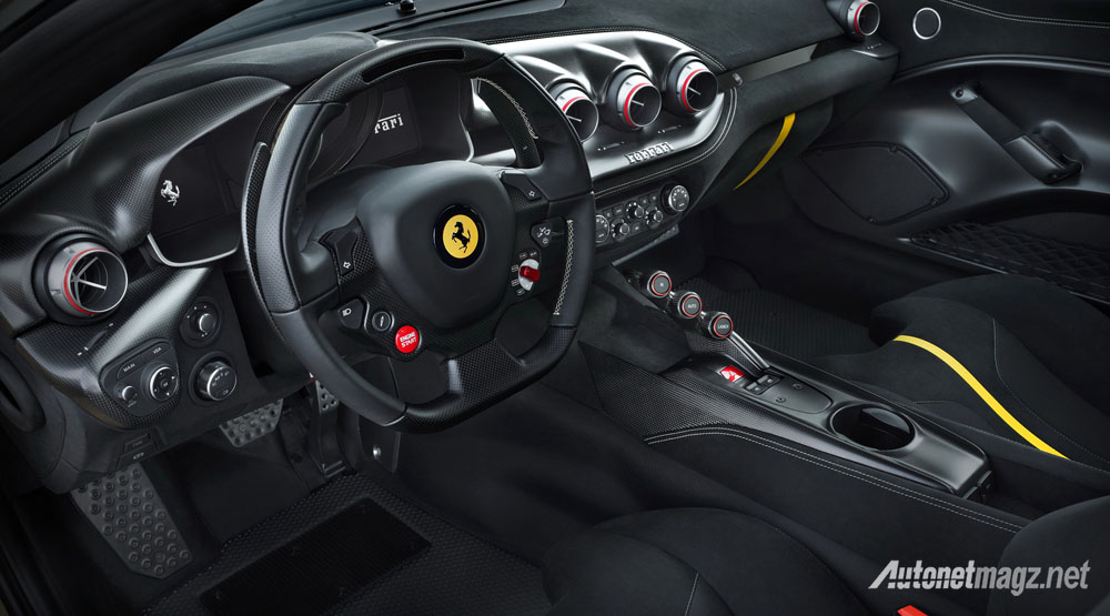 Berita, ferrari f12tdf interior: Baru 1,5 Bulan Diperkenalkan, Semua Unit Ferrari F12tdf Sudah Sold Out!