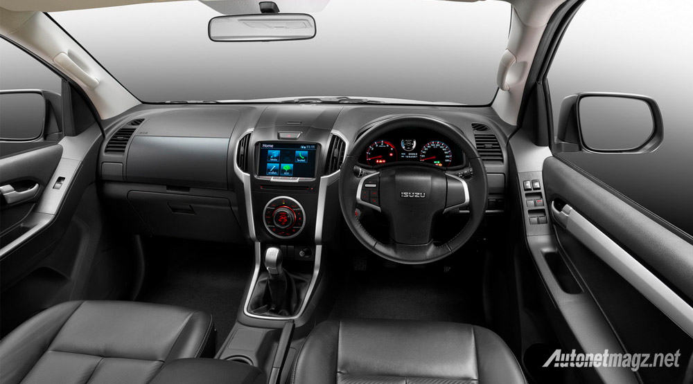 Berita, isuzu d-max facelift interior: Isuzu D-Max Facelift Dirilis di Thailand, Siap Tantang Rival Bermodalkan Mesin dan Transmisi Baru!