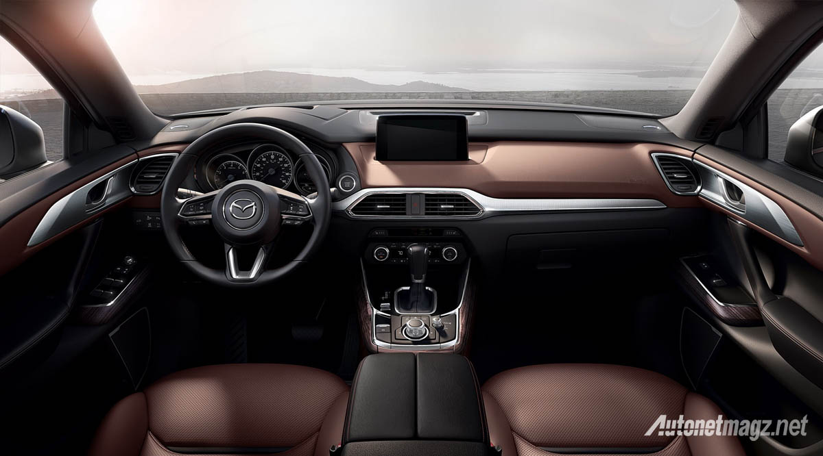 Berita, mazda cx9 2017 interior: Mazda CX-9 Baru Gendong Mesin SkyActiv Turbo Baru, Tenaganya 250 HP!