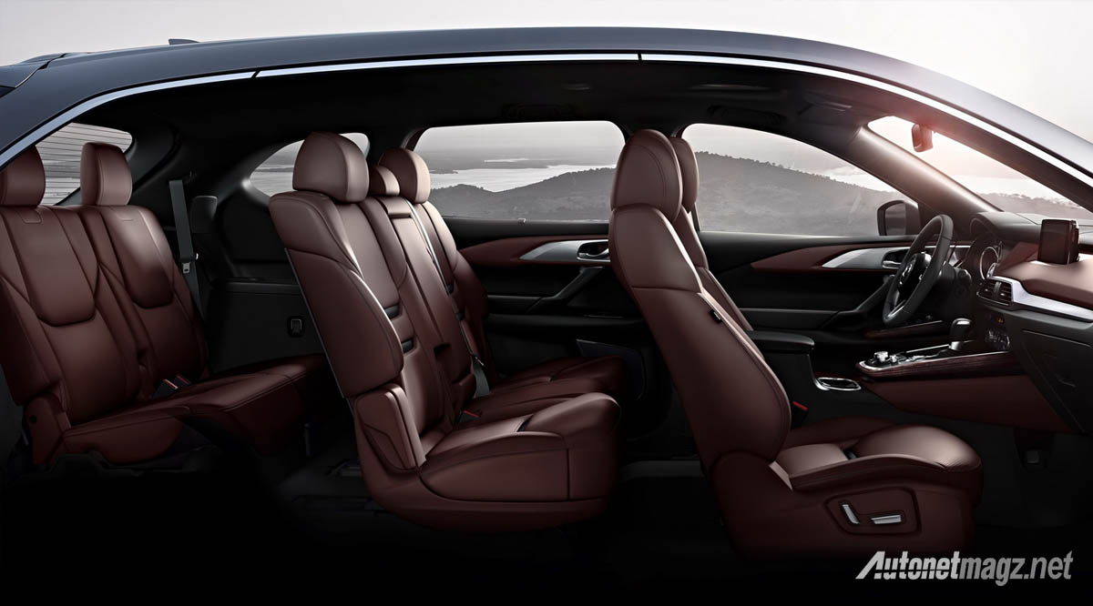 Berita, mazda cx9 2017 kabin: Mazda CX-9 Baru Gendong Mesin SkyActiv Turbo Baru, Tenaganya 250 HP!