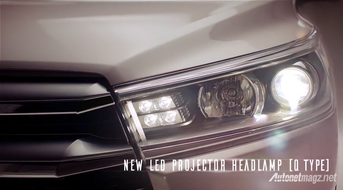 Berita, projector led headlamp all new toyota kijang innova: Ini Dia Deskripsi Fitur dan Fasilitas Pada All New Toyota Kijang Innova, Berlimpah dan Fungsional!