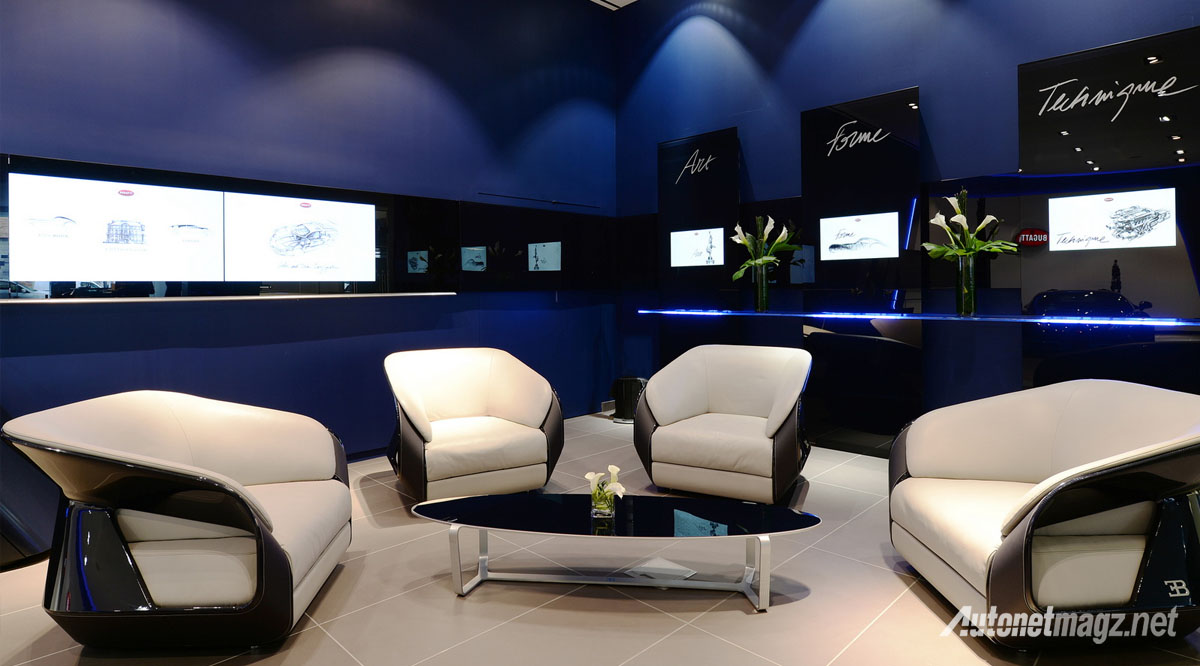 Berita, showroom baru bugatti: Persiapkan Kedatangan Chiron, Bugatti Buat Showroom Baru