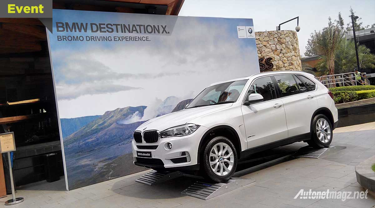 BMW, BMW X5 baru untuk event BMW Driving Experience 2016: BMW Driving Experience : Ajak Anda Berpetualang Nyetir BMW di Empat Benua