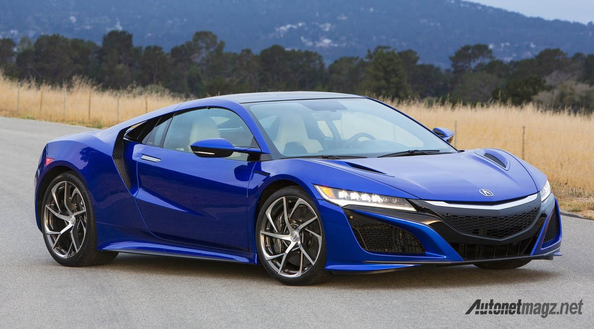 Acura, acura nsx blue: Harga Acura NSX di Amerika Serikat Mulai Sekitar 2,17 M Rupiah, Pemesanan Mulai Akhir Februari