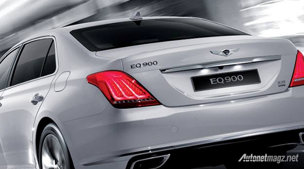 Genesis, hyundai-genesis-g90-2016-taillights: Tanpa Tedeng Aling Aling, Hyundai Meluncurkan Genesis G90 Luxury Saloon
