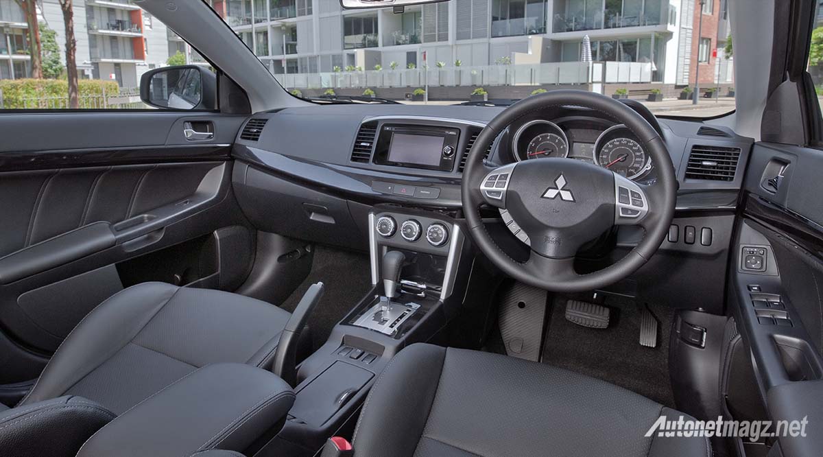 Berita, interior mitsubishi lancer facelift australia: Meski Tidak Laku, Mitsubishi Lancer Facelift Tetap Melenggang Resmi di Australia