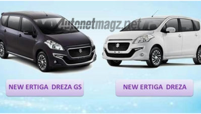 Suzuki Ertiga Dreza Jadi Varian Tertinggi Ertiga! Suzuki Ertiga Dreza Jadi Varian Tertinggi Ertiga!